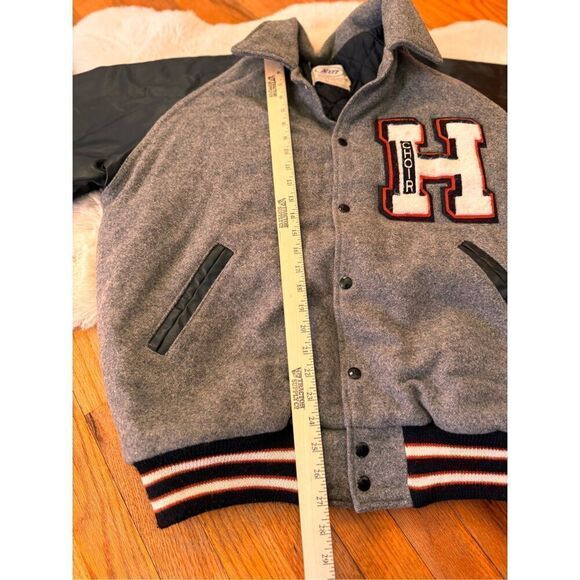 Vintage Neff Wool and Leather Varsity Choir Letterman Jacket Size XL - Picture 10 of 10